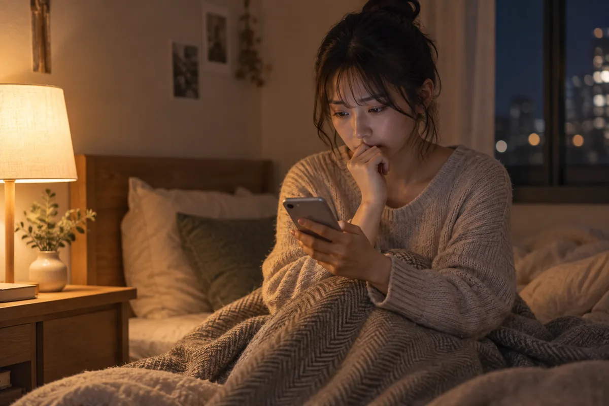 言いすぎたか反省する夜。ちゃんと伝えたかっただけなのに、少し気になって振り返る。
