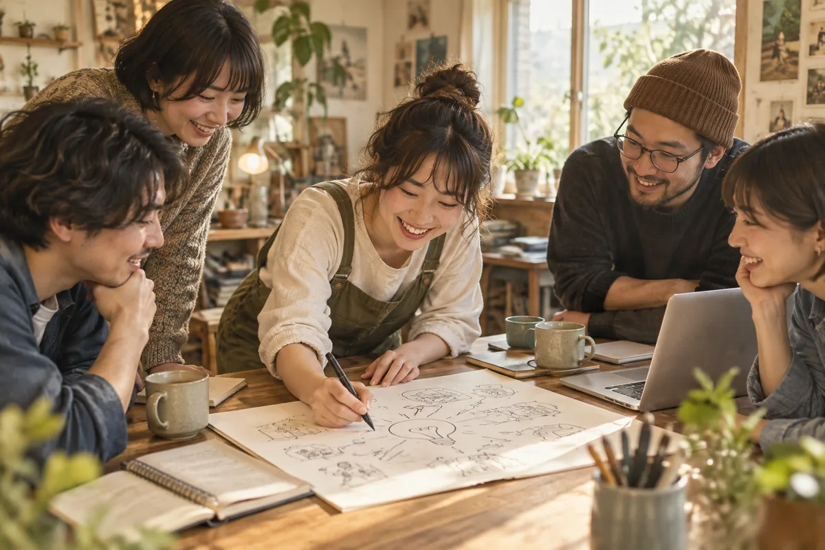 O型すぎる展の展示イメージ