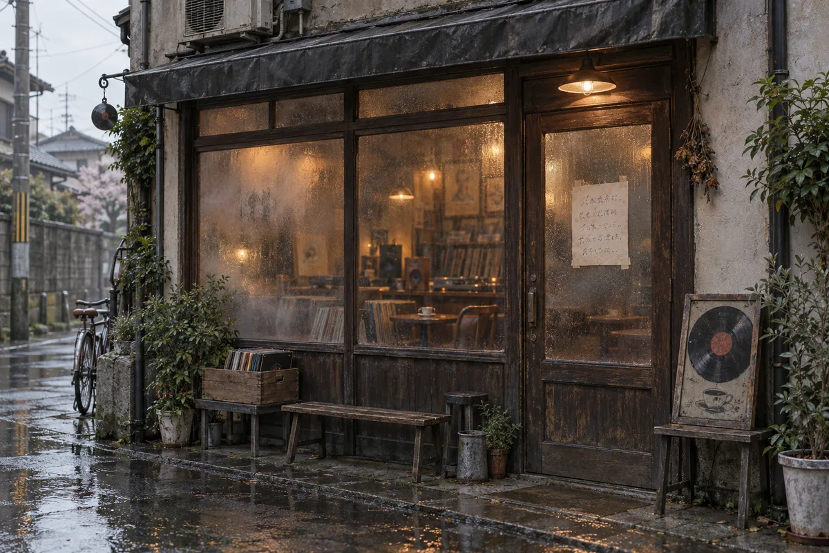 一度も行けなかった町のレコード喫茶。絶対に好きだったはずなのに、知った時にはもう閉まっていた。