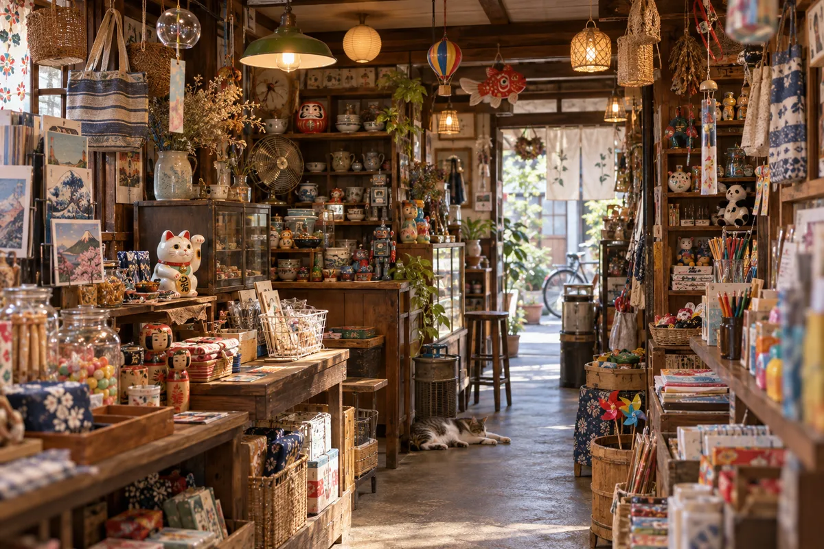変な品揃えで有名だった雑貨店。何を買うでもなく、入るだけで楽しかった店。
