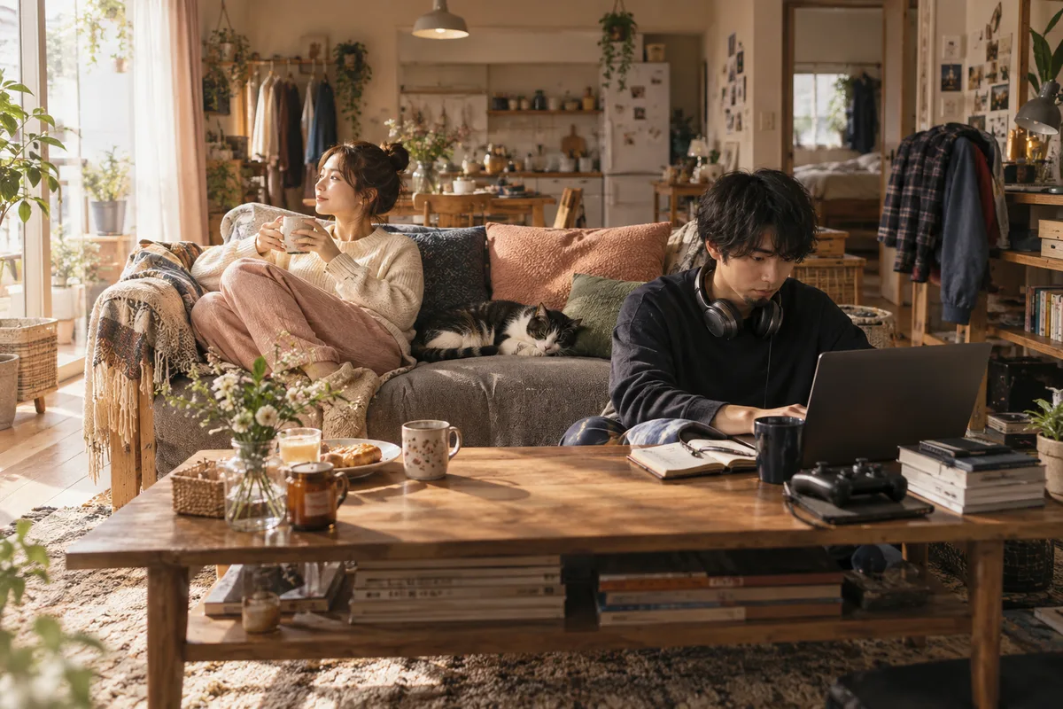 同棲したら、普通が二つあった展の展示イメージ
