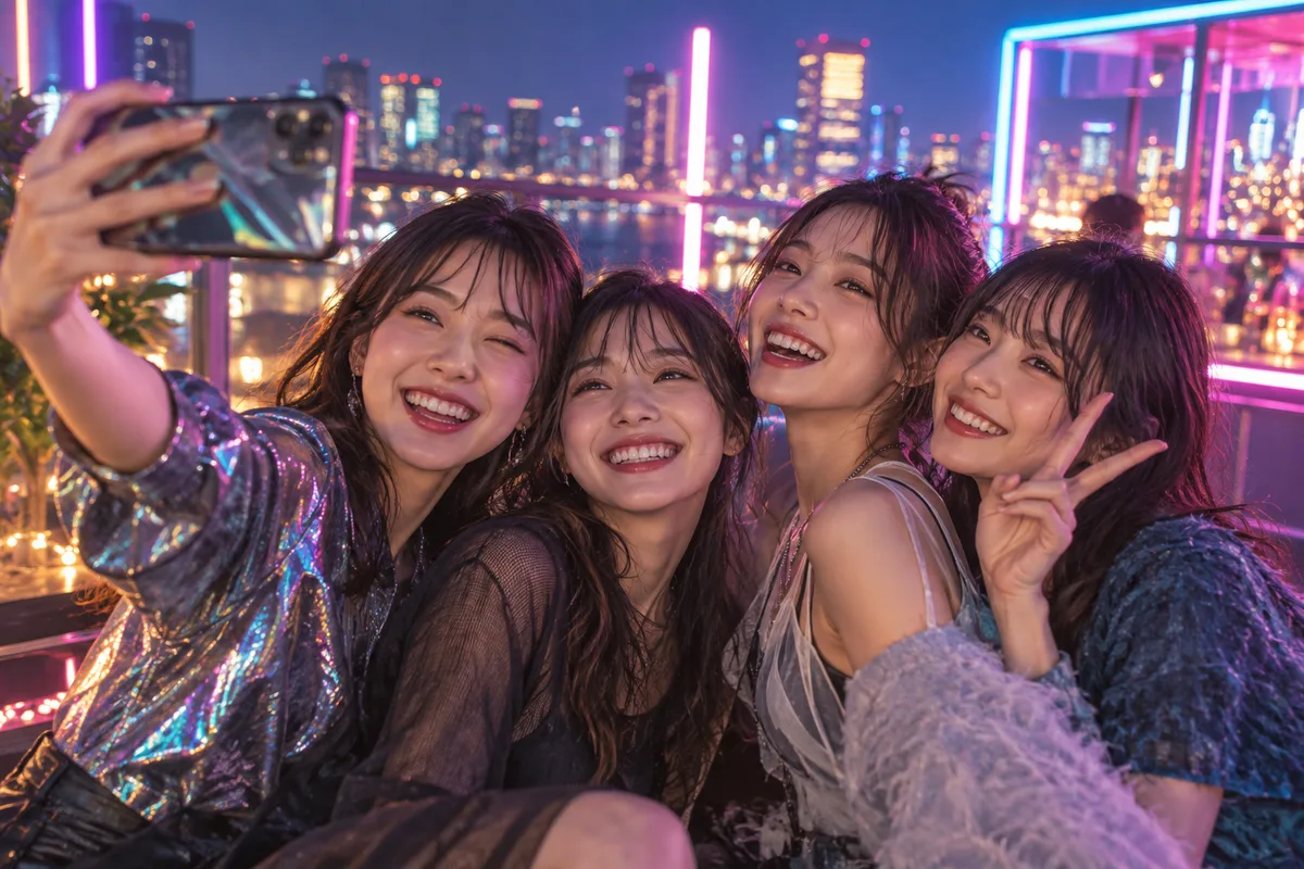 写真を撮りたくなる瞬間。楽しい時間を、ちゃんと楽しい形で残したい。