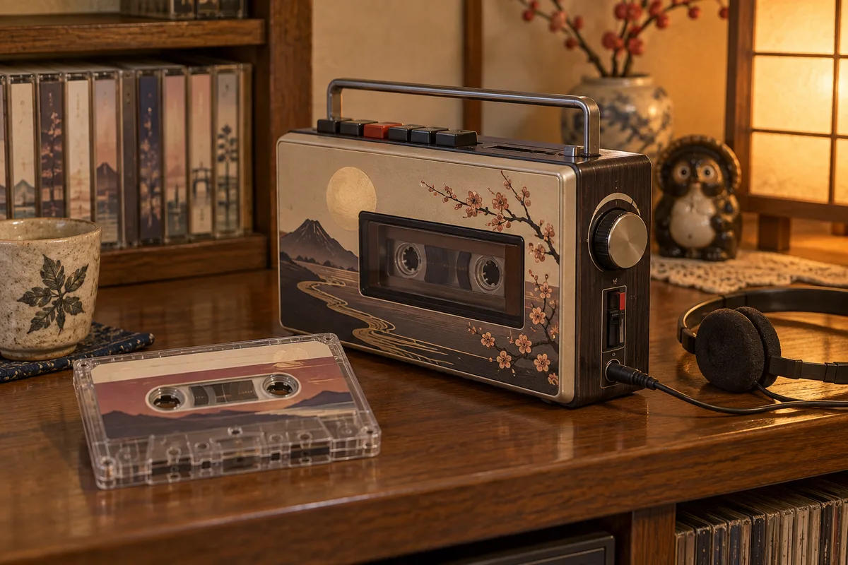 なぜか演歌専用カセットプレイヤー。ニッチを攻めすぎて、世界を狭めてしまった製品。