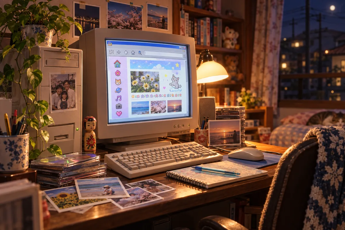 インターネット老人会の部屋展の展示イメージ
