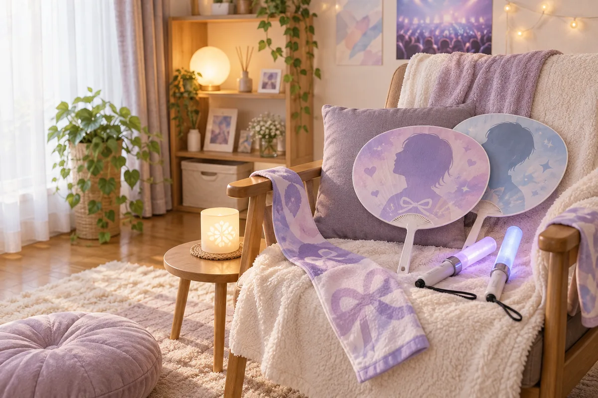 一角だけライブ会場になった部屋。普段は静かな部屋でも、その日だけ熱量が一段上がる。